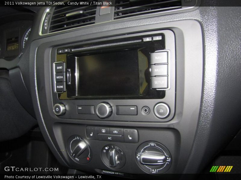 Candy White / Titan Black 2011 Volkswagen Jetta TDI Sedan