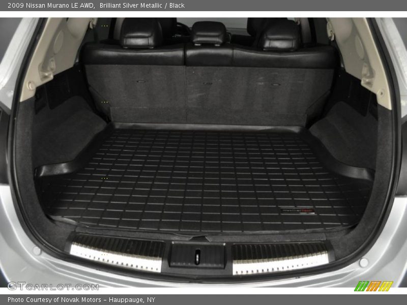 Brilliant Silver Metallic / Black 2009 Nissan Murano LE AWD