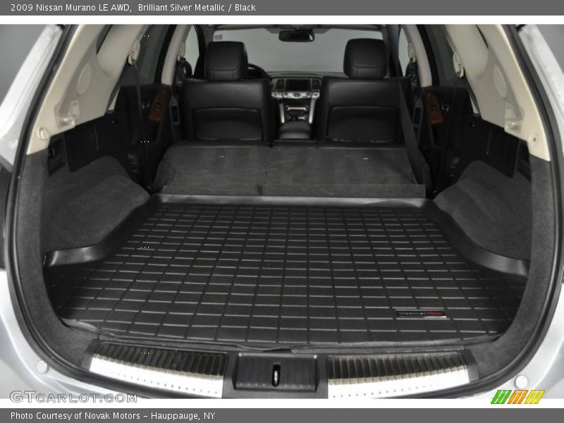 Brilliant Silver Metallic / Black 2009 Nissan Murano LE AWD