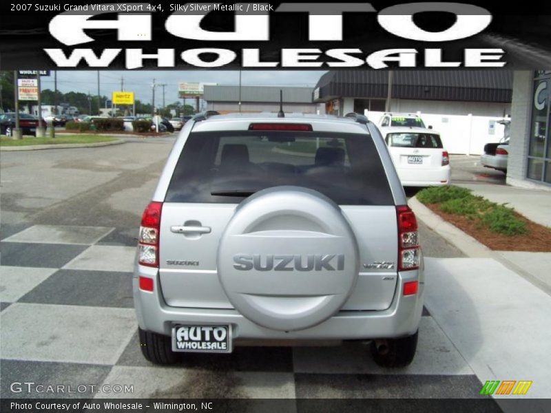 Silky Silver Metallic / Black 2007 Suzuki Grand Vitara XSport 4x4