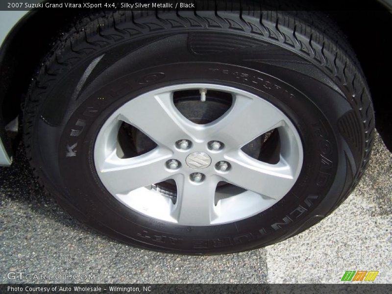 Silky Silver Metallic / Black 2007 Suzuki Grand Vitara XSport 4x4