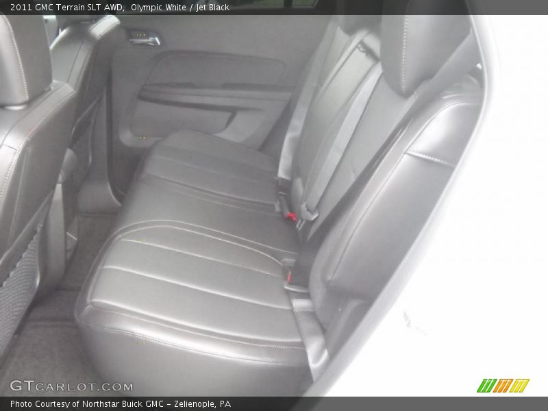 Olympic White / Jet Black 2011 GMC Terrain SLT AWD