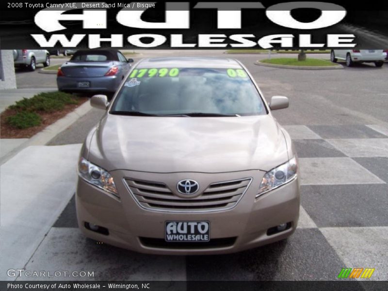 Desert Sand Mica / Bisque 2008 Toyota Camry XLE