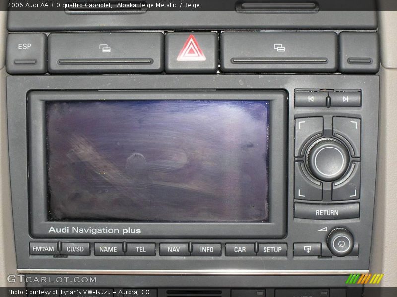 Alpaka Beige Metallic / Beige 2006 Audi A4 3.0 quattro Cabriolet