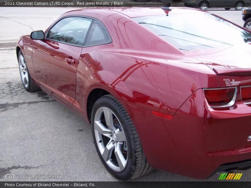 Red Jewel Metallic / Black 2011 Chevrolet Camaro LT/RS Coupe