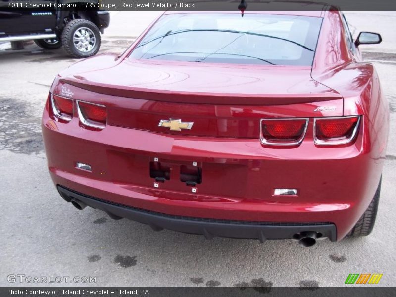 Red Jewel Metallic / Black 2011 Chevrolet Camaro LT/RS Coupe