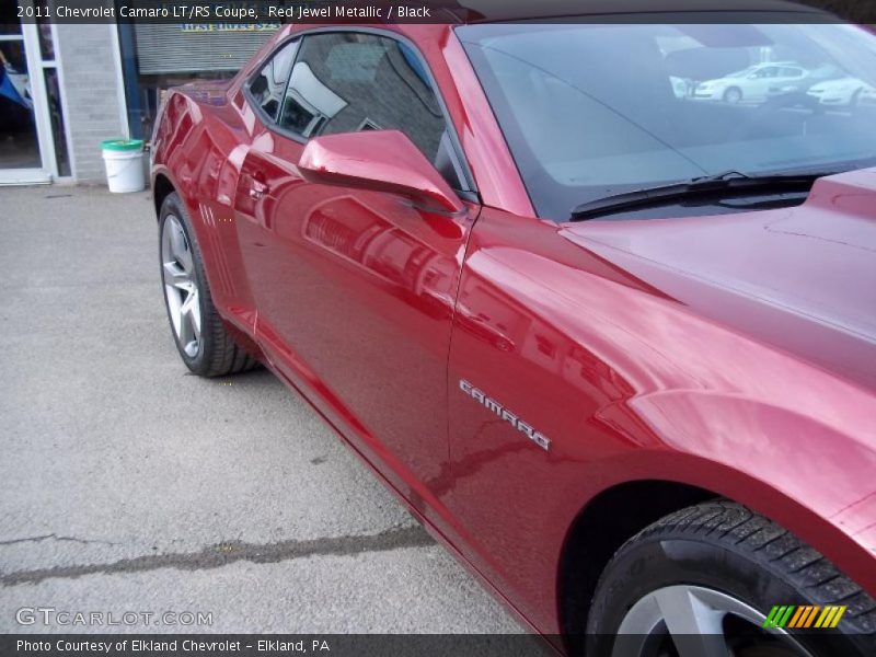 Red Jewel Metallic / Black 2011 Chevrolet Camaro LT/RS Coupe