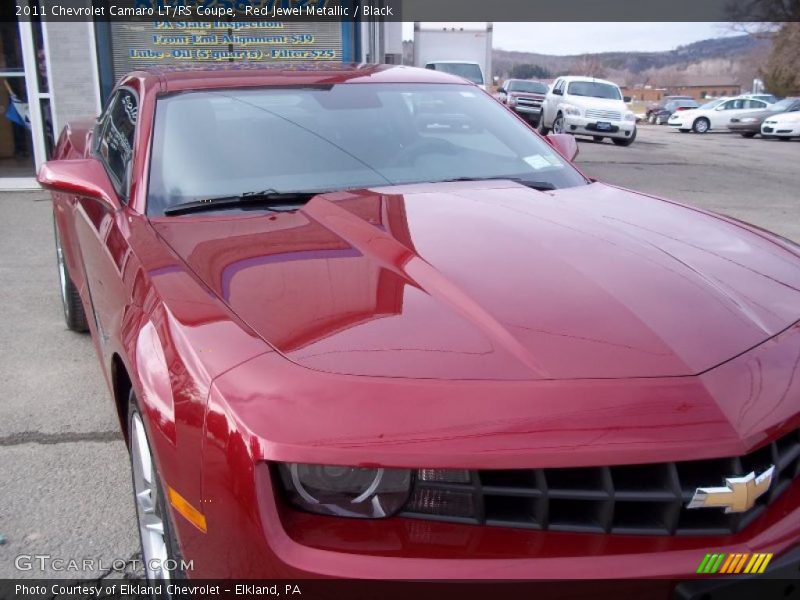 Red Jewel Metallic / Black 2011 Chevrolet Camaro LT/RS Coupe