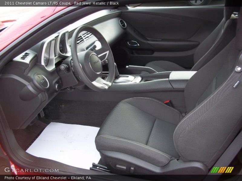 Red Jewel Metallic / Black 2011 Chevrolet Camaro LT/RS Coupe