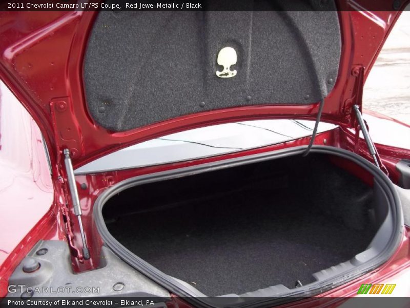 Red Jewel Metallic / Black 2011 Chevrolet Camaro LT/RS Coupe
