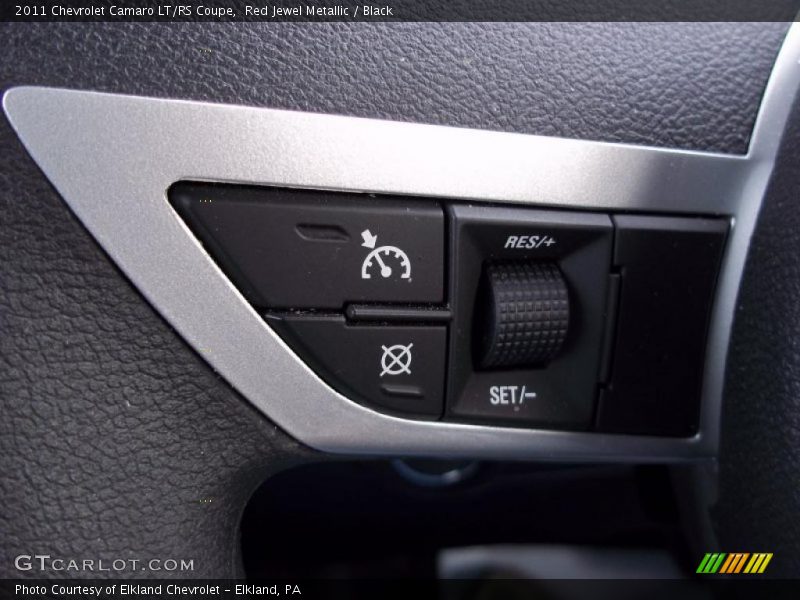 Red Jewel Metallic / Black 2011 Chevrolet Camaro LT/RS Coupe