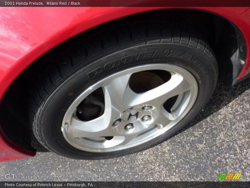 Milano Red / Black 2001 Honda Prelude