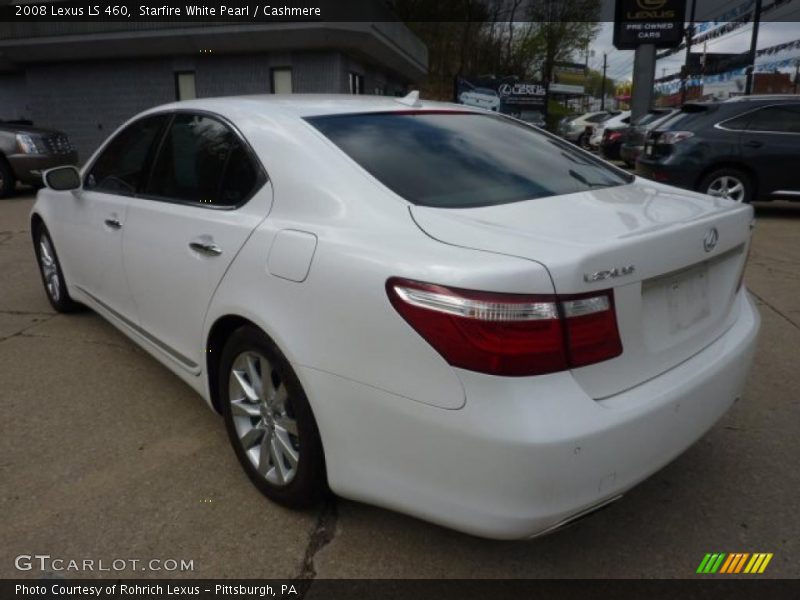 Starfire White Pearl / Cashmere 2008 Lexus LS 460