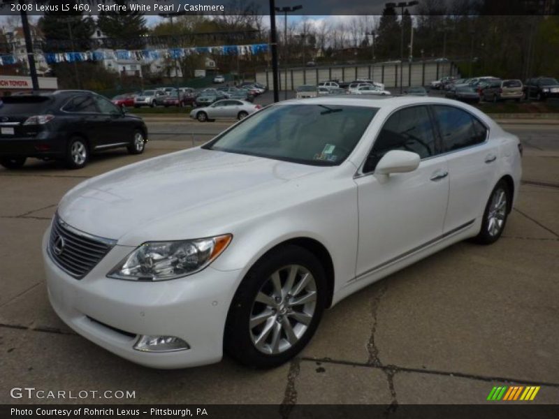 Starfire White Pearl / Cashmere 2008 Lexus LS 460