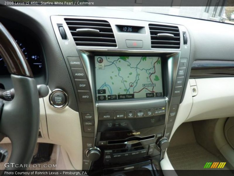 Starfire White Pearl / Cashmere 2008 Lexus LS 460