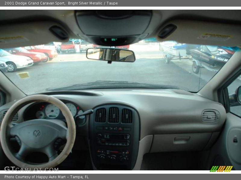 Bright Silver Metallic / Taupe 2001 Dodge Grand Caravan Sport