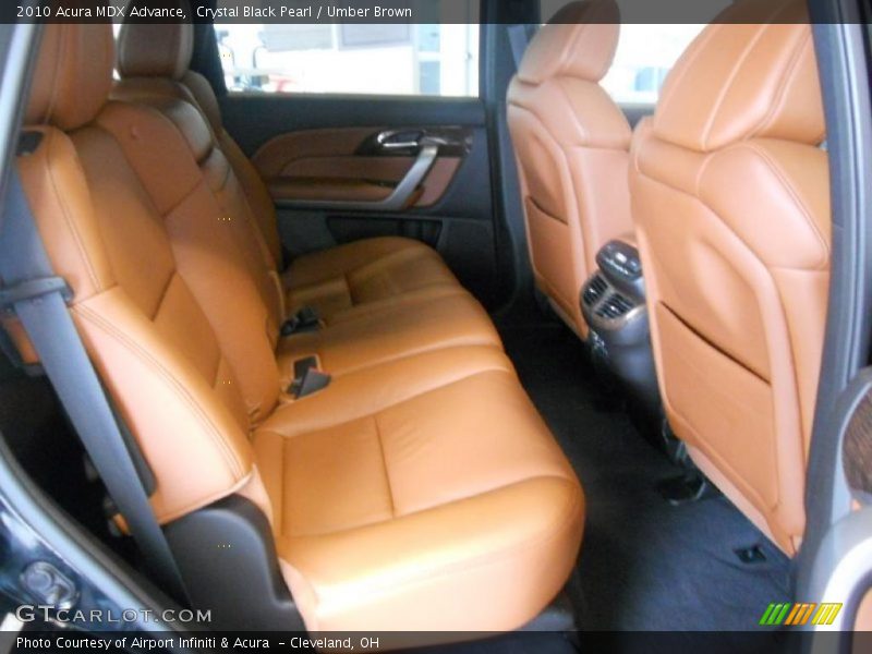  2010 MDX Advance Umber Brown Interior