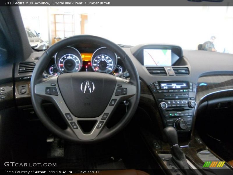 Dashboard of 2010 MDX Advance