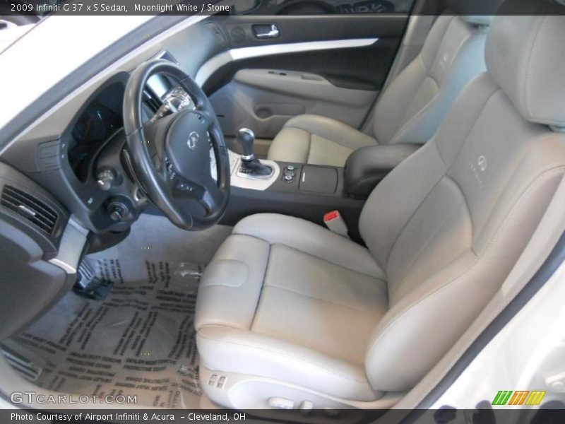  2009 G 37 x S Sedan Stone Interior