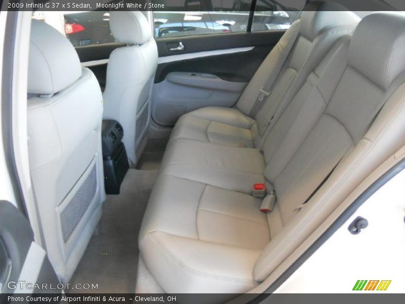  2009 G 37 x S Sedan Stone Interior