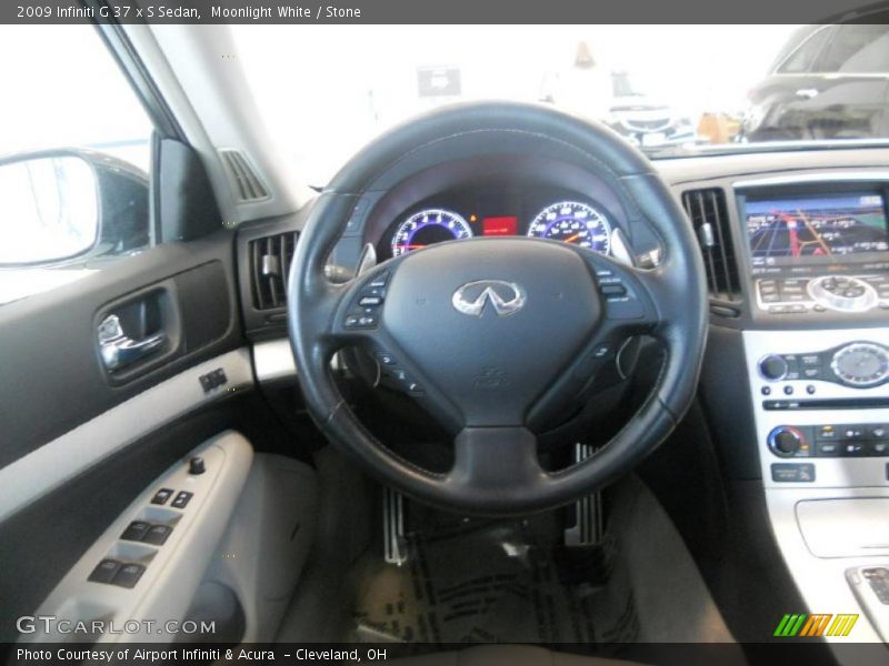  2009 G 37 x S Sedan Steering Wheel