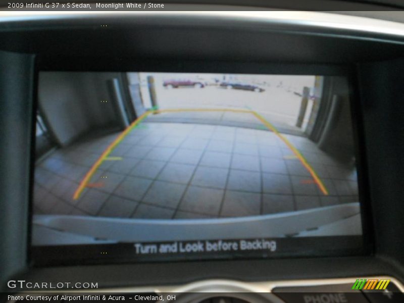 Moonlight White / Stone 2009 Infiniti G 37 x S Sedan