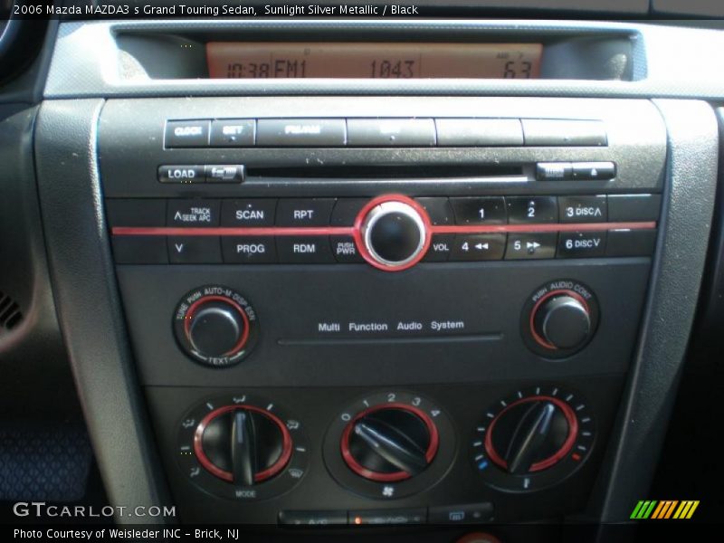 Sunlight Silver Metallic / Black 2006 Mazda MAZDA3 s Grand Touring Sedan