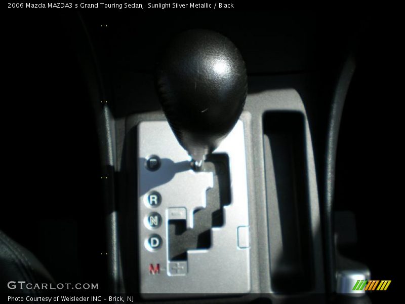 Sunlight Silver Metallic / Black 2006 Mazda MAZDA3 s Grand Touring Sedan