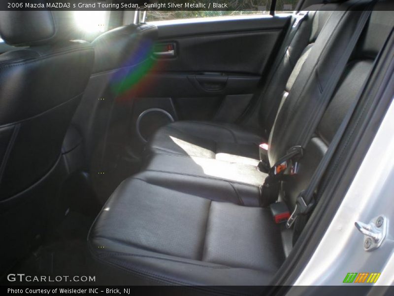Sunlight Silver Metallic / Black 2006 Mazda MAZDA3 s Grand Touring Sedan