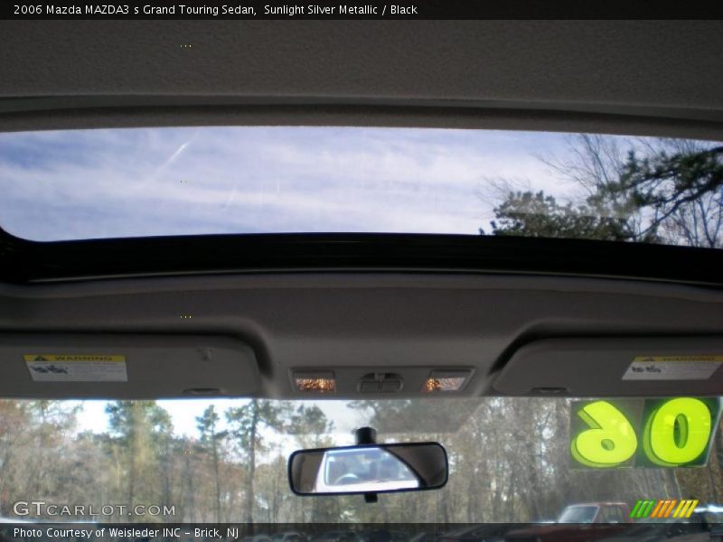 Sunlight Silver Metallic / Black 2006 Mazda MAZDA3 s Grand Touring Sedan
