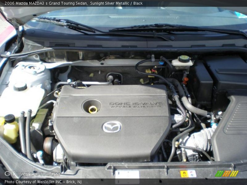 Sunlight Silver Metallic / Black 2006 Mazda MAZDA3 s Grand Touring Sedan