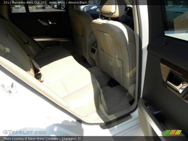 Arctic White / Almond/Black 2011 Mercedes-Benz GLK 350