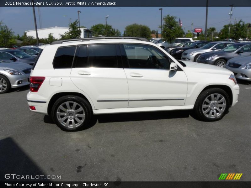Arctic White / Almond/Black 2011 Mercedes-Benz GLK 350
