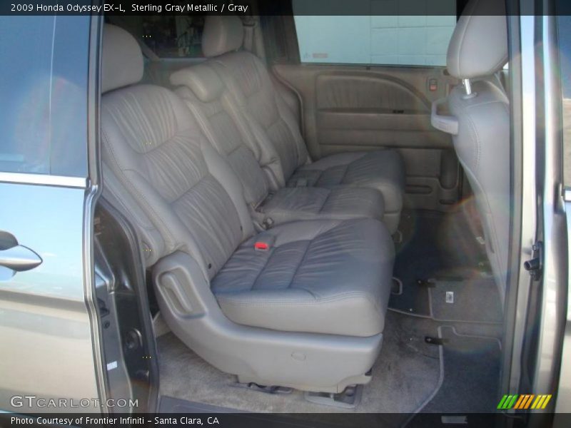 Sterling Gray Metallic / Gray 2009 Honda Odyssey EX-L