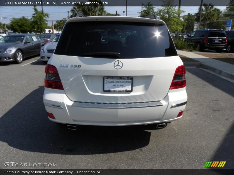 Arctic White / Almond/Black 2011 Mercedes-Benz GLK 350