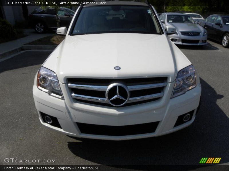 Arctic White / Almond/Black 2011 Mercedes-Benz GLK 350