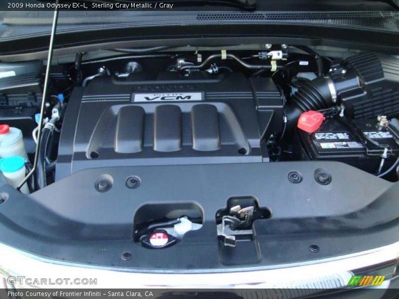 Sterling Gray Metallic / Gray 2009 Honda Odyssey EX-L
