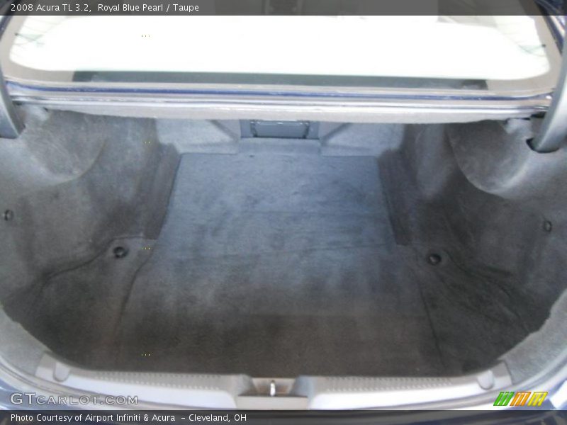 Royal Blue Pearl / Taupe 2008 Acura TL 3.2