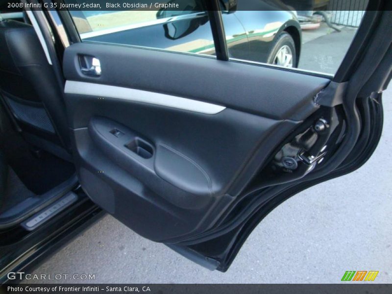 Black Obsidian / Graphite 2008 Infiniti G 35 Journey Sedan