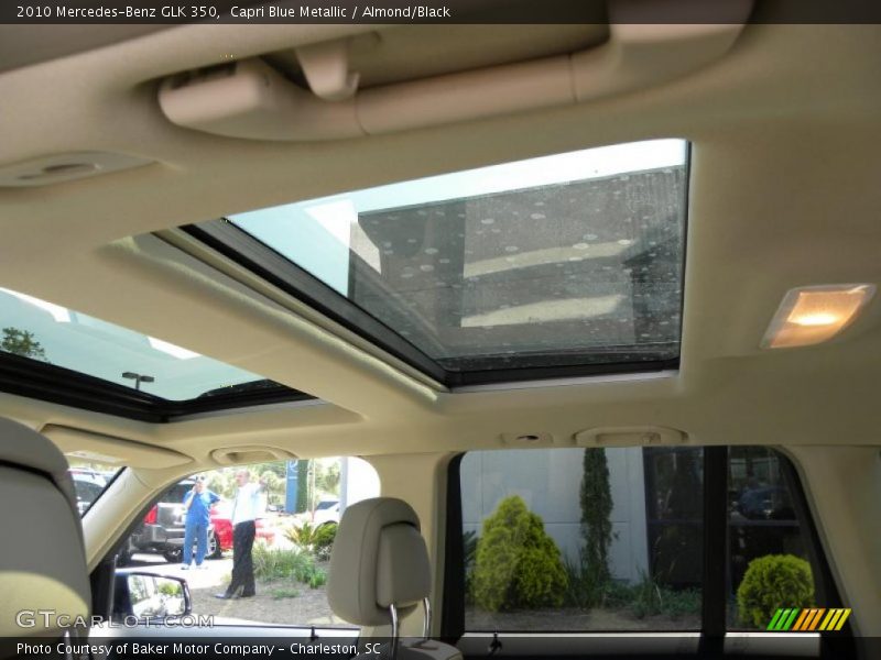 Capri Blue Metallic / Almond/Black 2010 Mercedes-Benz GLK 350