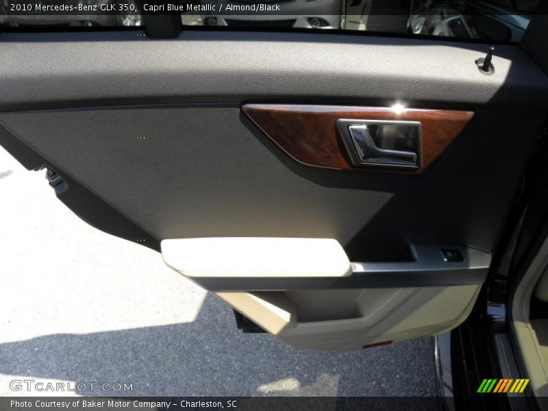 Capri Blue Metallic / Almond/Black 2010 Mercedes-Benz GLK 350