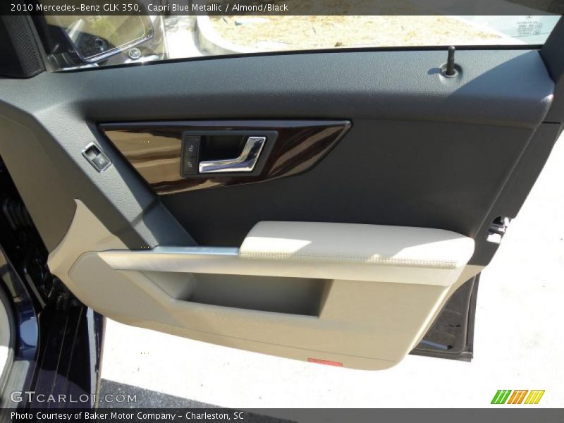 Capri Blue Metallic / Almond/Black 2010 Mercedes-Benz GLK 350