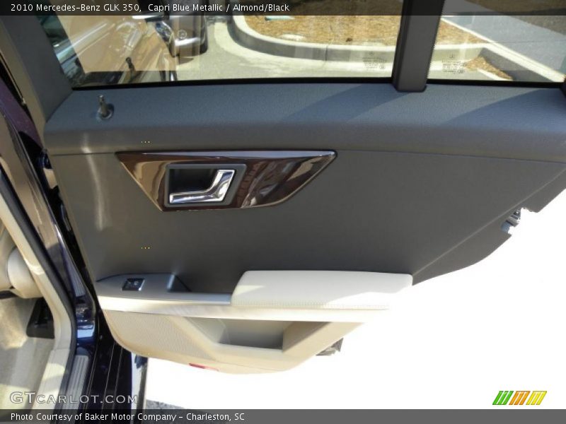 Capri Blue Metallic / Almond/Black 2010 Mercedes-Benz GLK 350