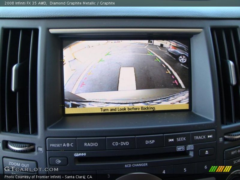 Diamond Graphite Metallic / Graphite 2008 Infiniti FX 35 AWD