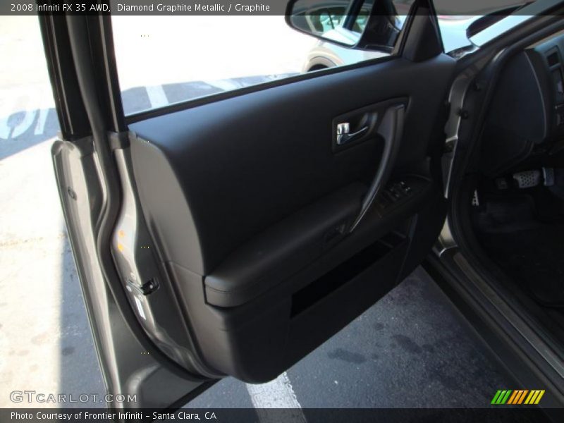Diamond Graphite Metallic / Graphite 2008 Infiniti FX 35 AWD