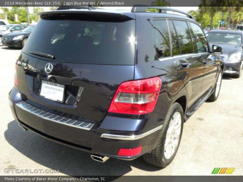 Capri Blue Metallic / Almond/Black 2010 Mercedes-Benz GLK 350