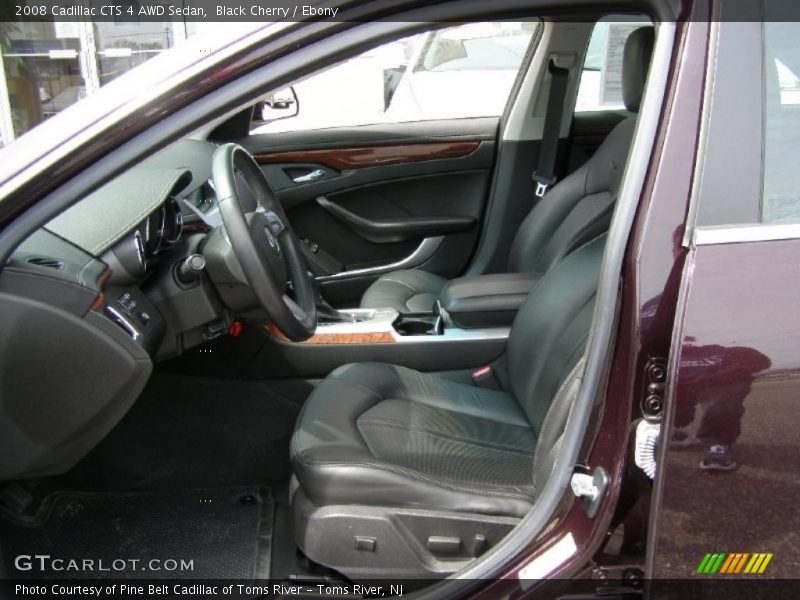  2008 CTS 4 AWD Sedan Ebony Interior