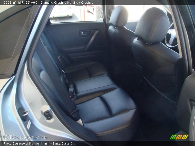 Diamond Graphite Metallic / Graphite 2008 Infiniti FX 35 AWD