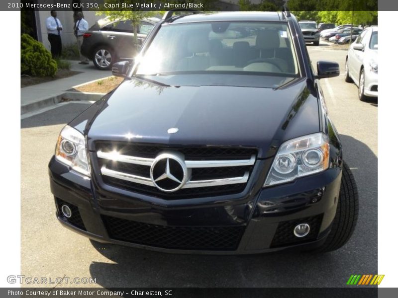 Capri Blue Metallic / Almond/Black 2010 Mercedes-Benz GLK 350