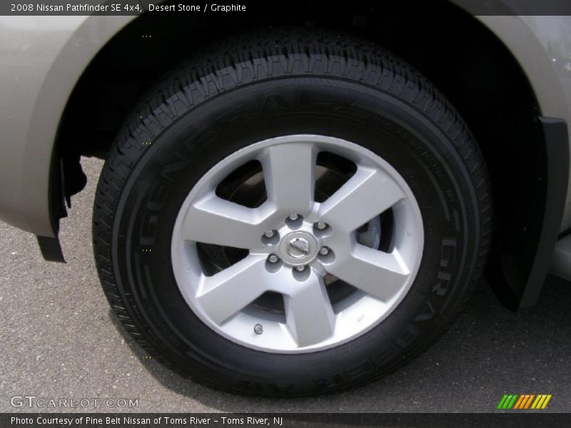 Desert Stone / Graphite 2008 Nissan Pathfinder SE 4x4